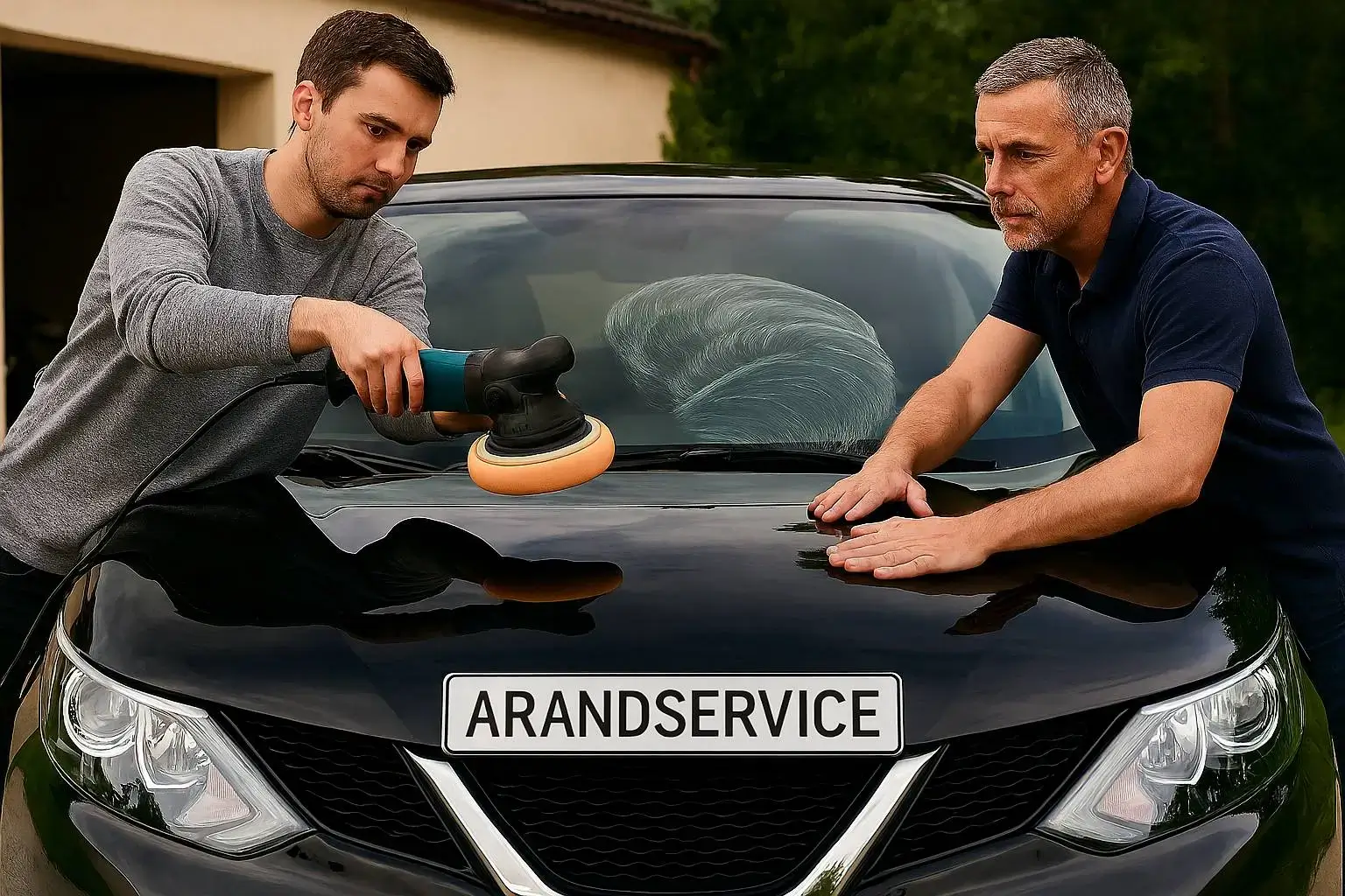 پولیش شیشه خودرو در خانه بهتر است یا سپردن به متخصص؟